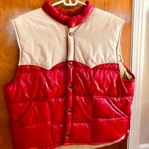 Vintage puffer vest